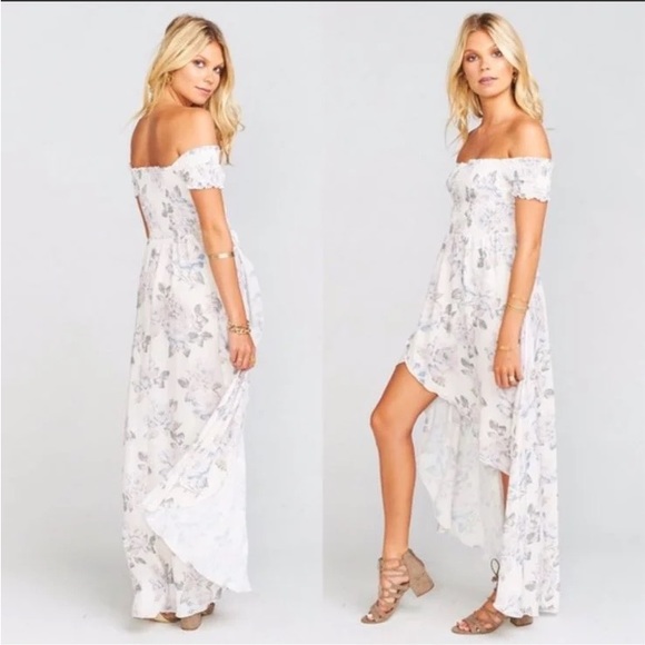 Show Me Your MuMu Dresses & Skirts - SHOW ME YOUR MUMU WILLA FLORAL MAXI DRESS • SZ LARGE